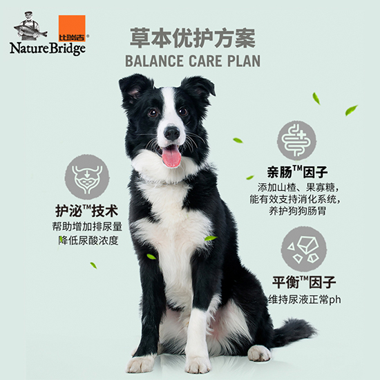 比瑞吉無谷草本全價(jià)成年期犬糧（泌尿道） 添加車前子