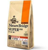 比瑞吉優選全價老年期犬糧