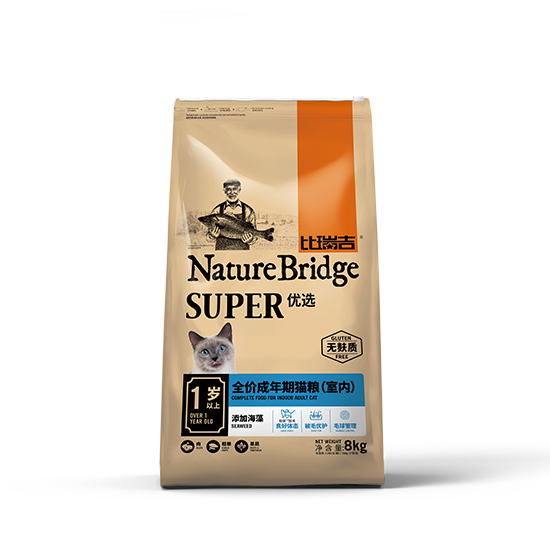 比瑞吉優選全價成年期貓糧（室內）