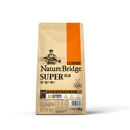 比瑞吉優(yōu)選全價(jià)泰迪貴賓成年期犬糧