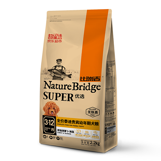 比瑞吉優選全價泰迪貴賓幼年期犬糧（JD專供）