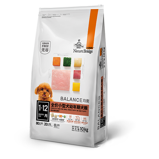 比瑞吉無谷均衡小型犬全價(jià)幼年期犬糧(適合離乳期犬)