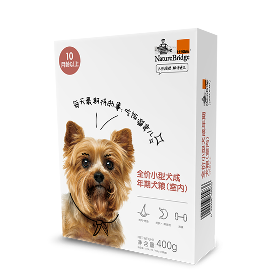 比瑞吉全價成年期犬糧室內小型犬