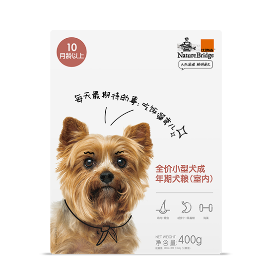 比瑞吉全價成年期犬糧室內小型犬