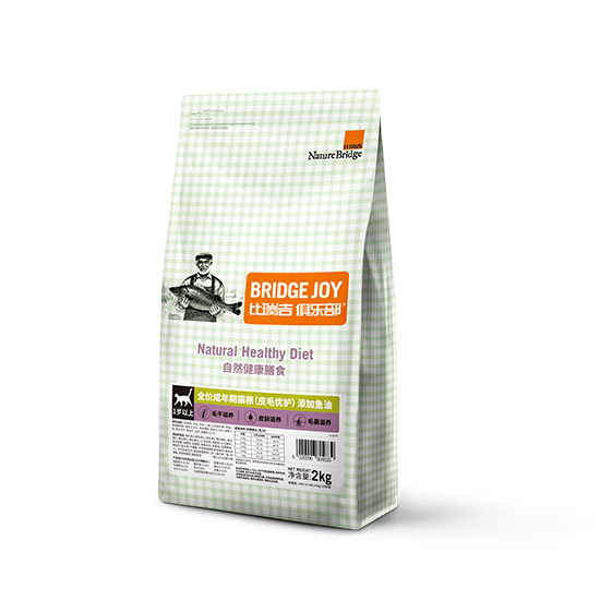 比瑞吉俱樂部全價成年期貓糧（皮毛優(yōu)護）添加魚油