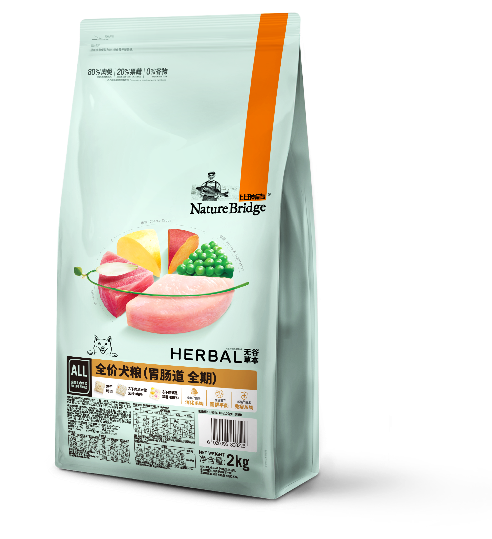 比瑞吉無(wú)谷草本全價(jià)犬糧 （胃腸道全期）添加山楂