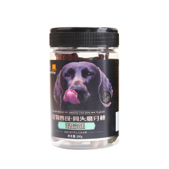 比瑞吉寵物零食?骨頭磨牙棒混合味